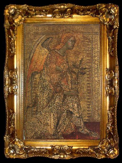 framed  Simone Martini The Virgin of the Annunciation, ta009-2